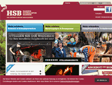 Tablet Screenshot of hsb-wr.de
